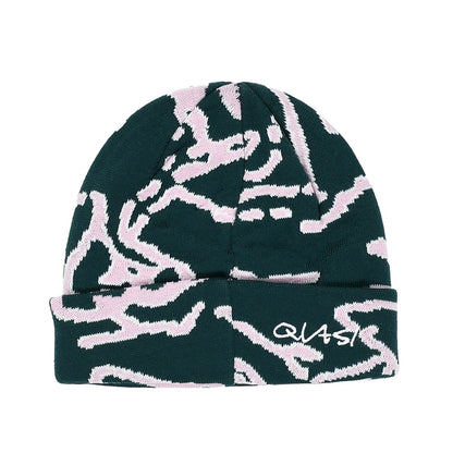 QUASI PARASITE BEANIE DARK GREEN