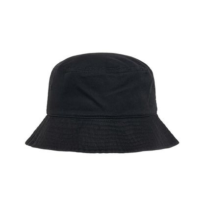 STUSSY STOCK BUCKET HAT BLACK