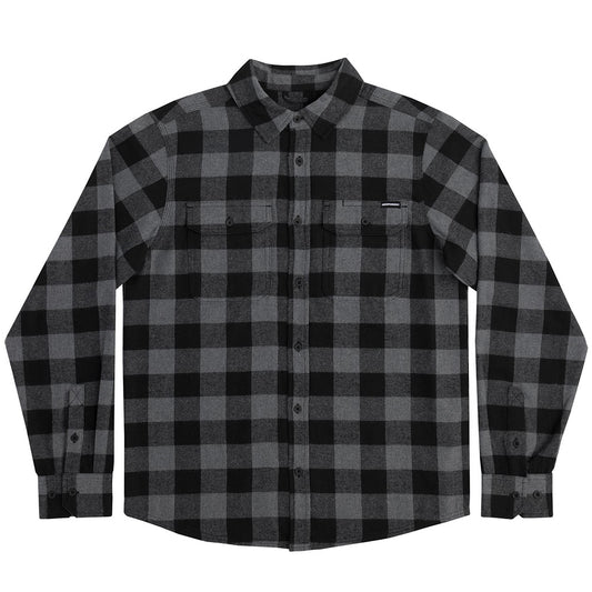 INDEPENDENT BELMONT LS FLANNEL GREY