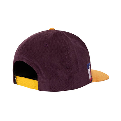 THE HUNDREDS TEAM 2 SNAPBACK BURGUNDY