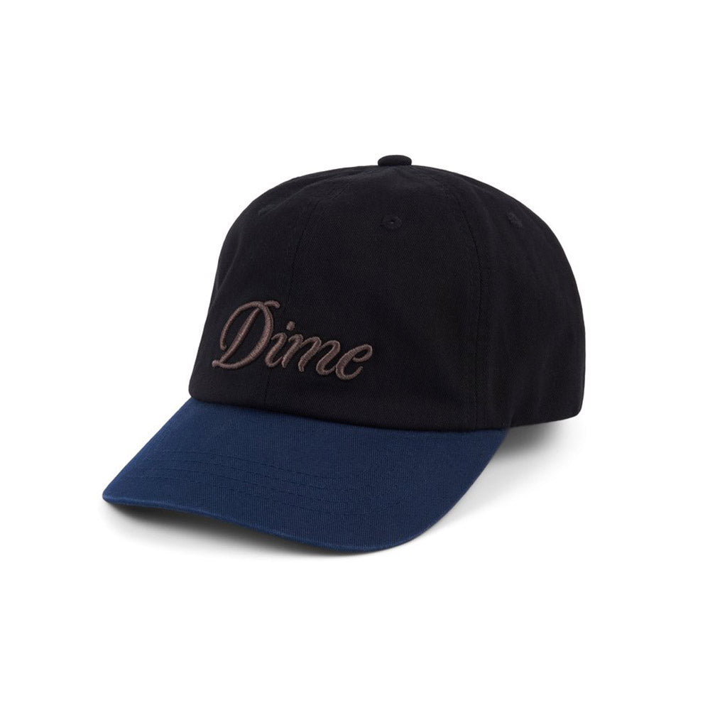 DIME CURSIVE LOW PRO CAP BLACK