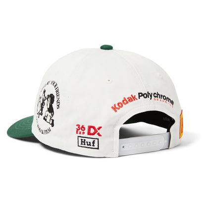 HUF X KODAK SNAPBACK WHITE