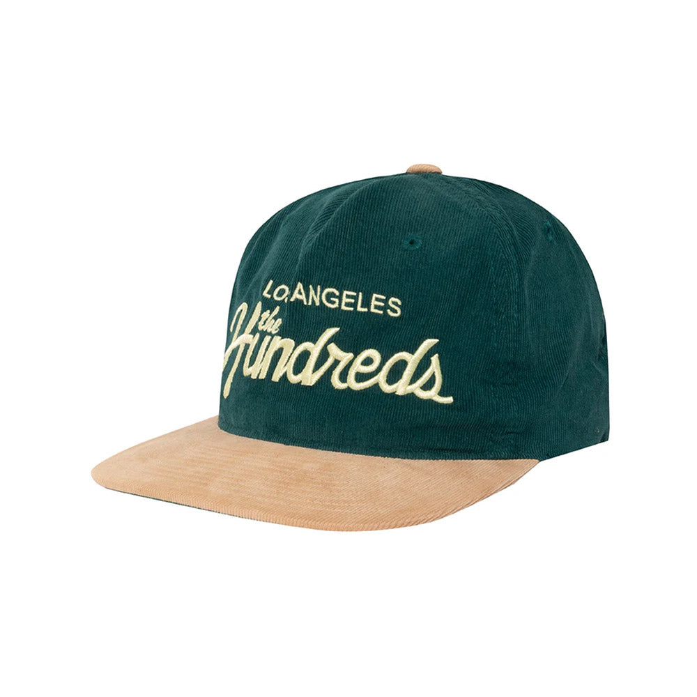 THE HUNDREDS TEAM 2 SNAPBACK DARK GREEN