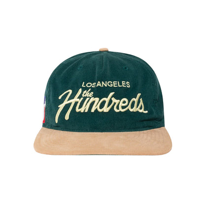 THE HUNDREDS TEAM 2 SNAPBACK DARK GREEN