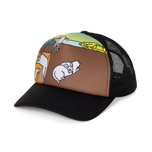 RIPNDIP NERMALI TRUCKER HAT BLACK