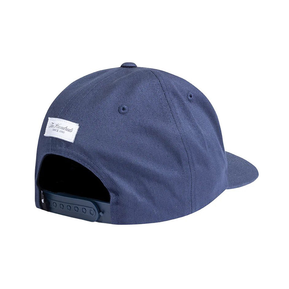 THE HUNDREDS WHITE TIGER SNAPBACK NAVY