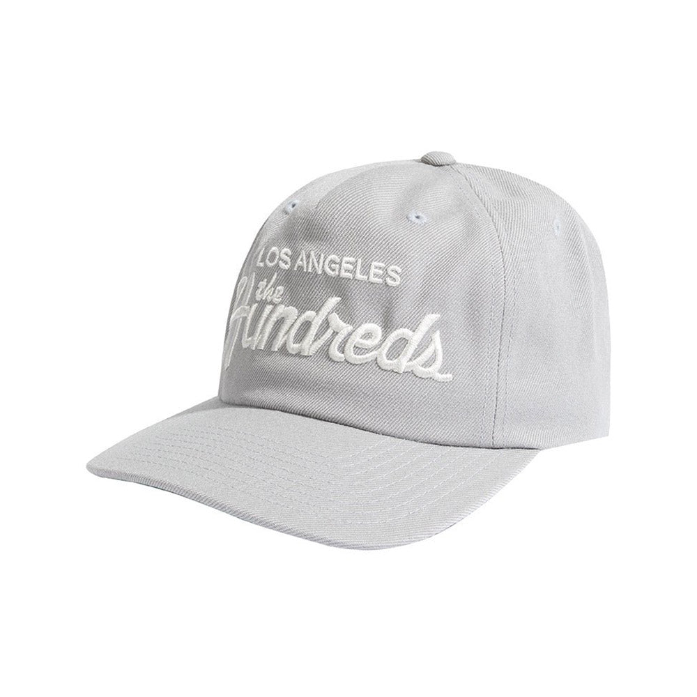 THE HUNDREDS TEAM SNAPBACK GREY