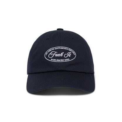 HUF ATELIER CREST 6 PANEL NAVY