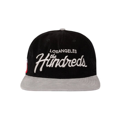 THE HUNDREDS TEAM SNAPBACK BLACK