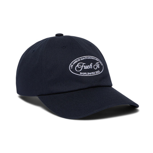 HUF ATELIER CREST 6 PANEL NAVY