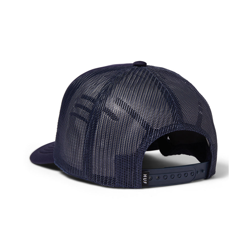 HUF AUTO GLASS TRUCKER NAVY