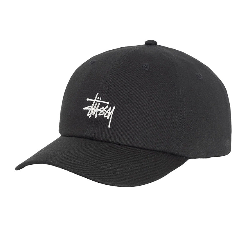 STUSSY BASIC STOCK LOW PRO CAP BLACK