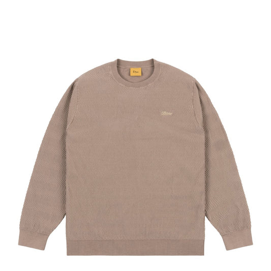 DIME WAVE CABLE KNIT TAN