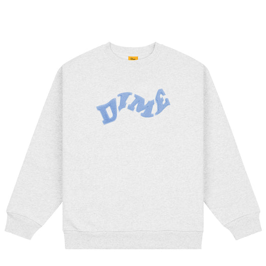 DIME COLLEGE CREWNECK GREY