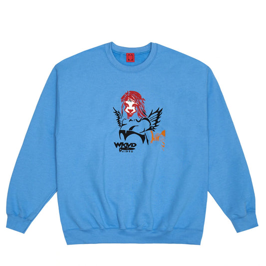 WKND DVD CREWNECK LIGHT BLUE