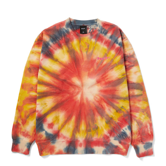 HUF DYE GUY CREWNECK ORANGE