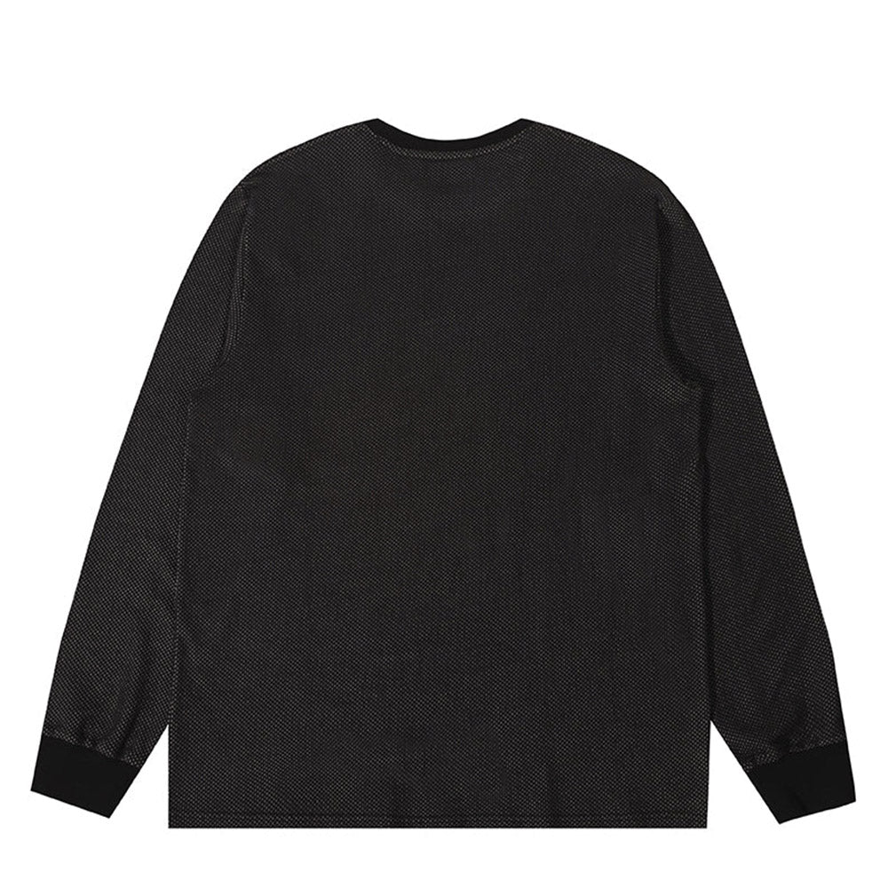 THE HUNDREDS RICH LOGO LS TEE BLACK