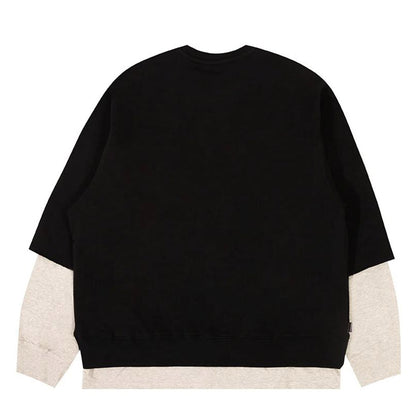 THE HUNDREDS LAYER CREWNECK BLACK