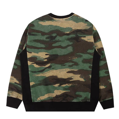 THE HUNDREDS TEMP CREWNECK BLACK