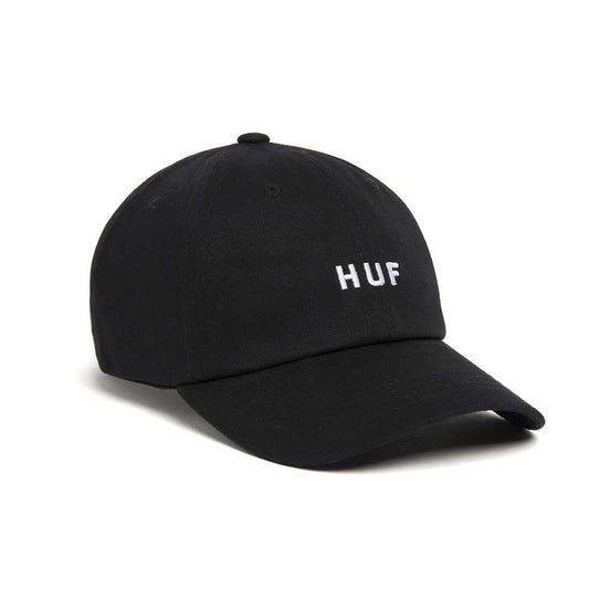 HUF SET OG CV 6 PANEL HAT BLACK