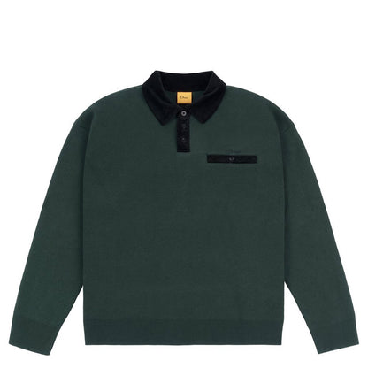 DIME CASINO RUGBY POLO DARK GREEN