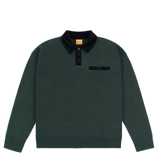 DIME CASINO RUGBY POLO DARK GREEN