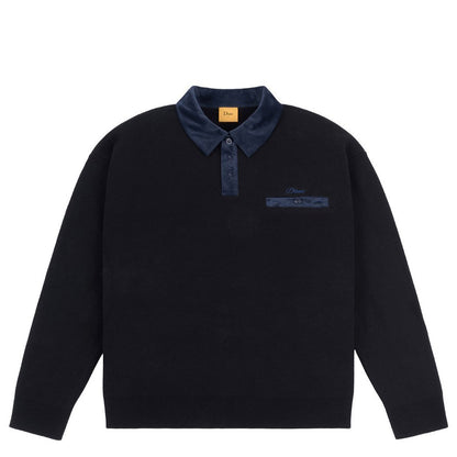 DIME CASINO RUGBY POLO BLACK