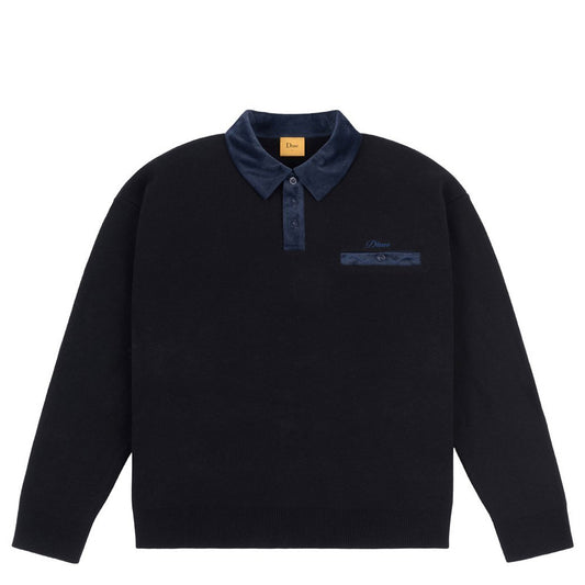 DIME CASINO RUGBY POLO BLACK