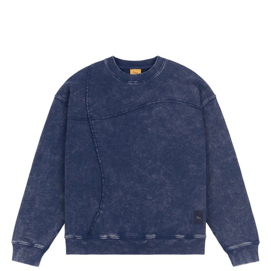 DIME REVERSE STITCH CREWNECK NAVY