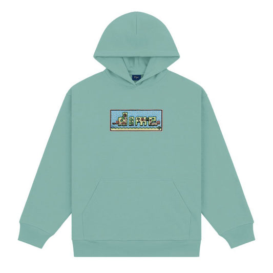 DIME DIMEWORLD HOODIE GREEN