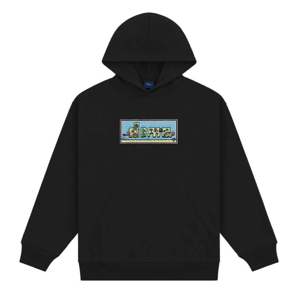 DIME DIMEWORLD HOODIE BLACK