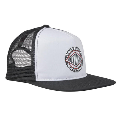 INDEPENDENT BTG SUMMIT MESH TRUCKER WHITE