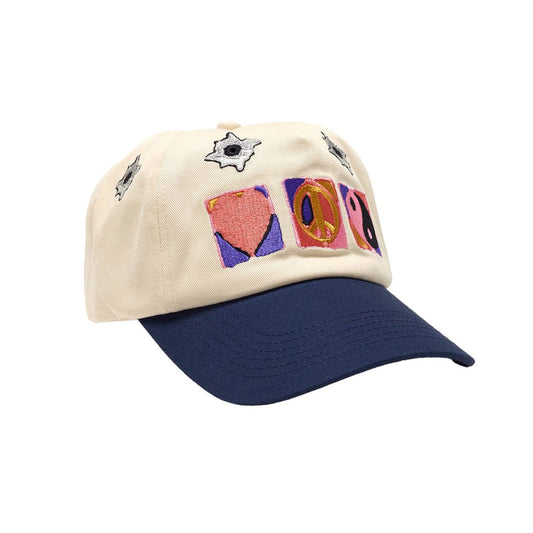 WKND THIRD EYE 5 PANEL HAT CREAM