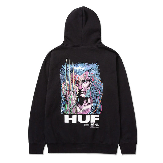 HUF X MARVEL WEAPON X PO HOODIE BLACK