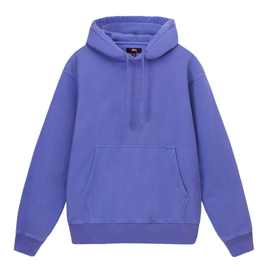 STUSSY PD FLEECE HOOD BLUE