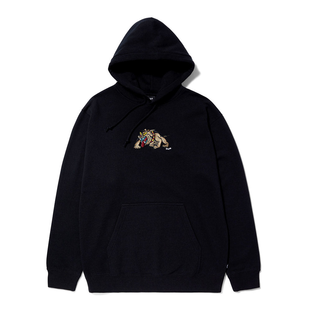 HUF BLEDSOE HOODIE BLACK