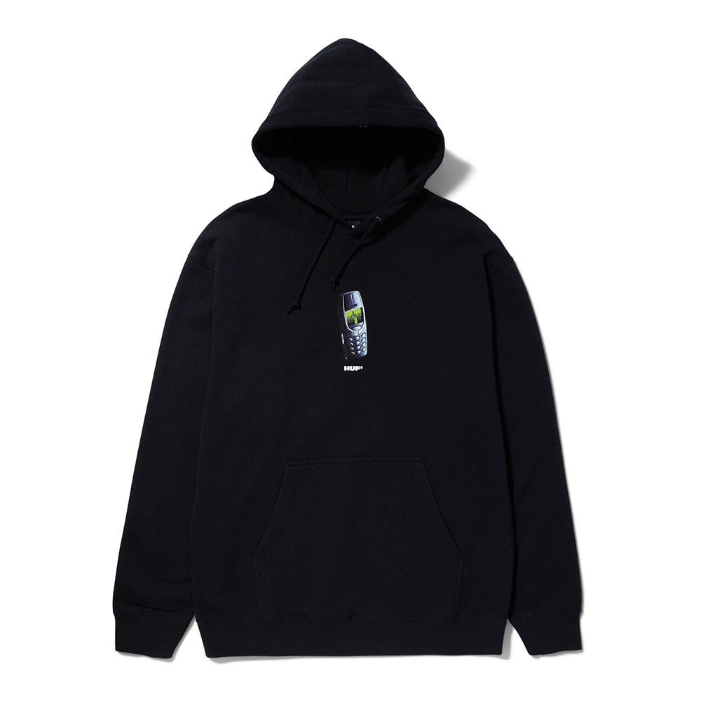 HUF MISSED CALL PO HOODIE BLACK