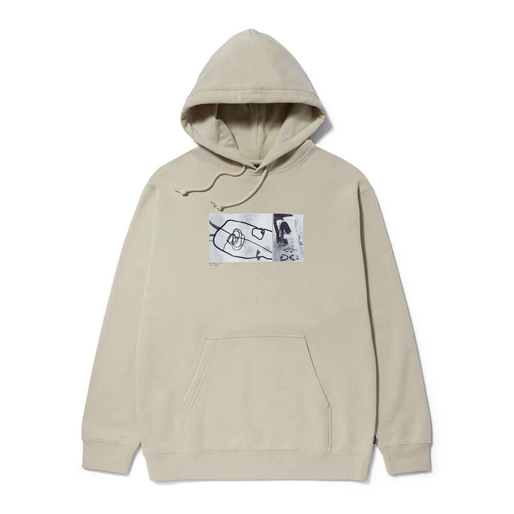 HUF MASON PHOTOS HOODIE CREAM