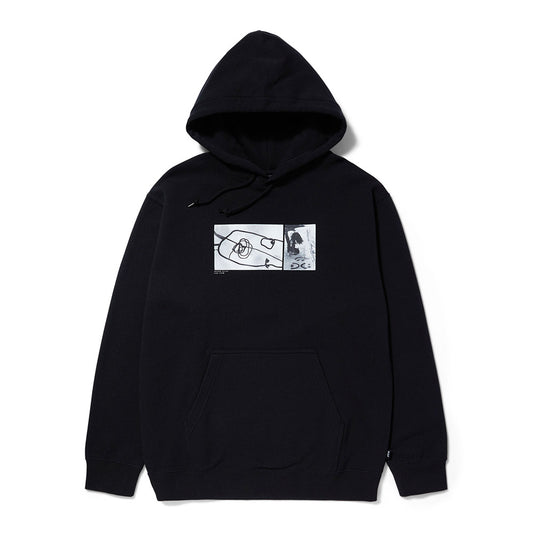 HUF MASON PHOTOS HOODIE BLACK