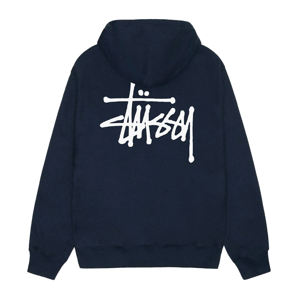 Basic Stussy Hood Navy