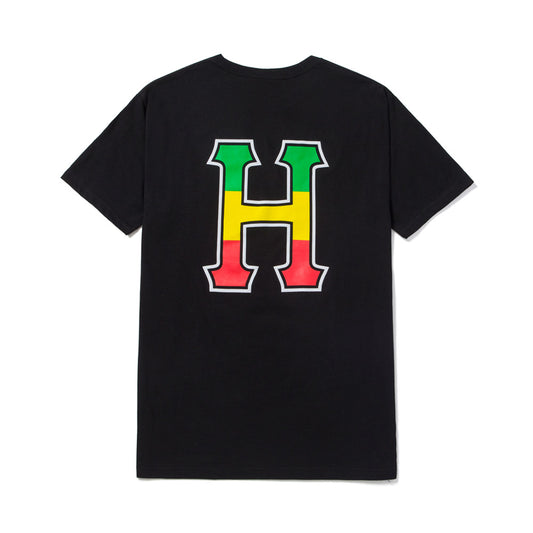 HUF RIGHTEOUS H TEE BLACK
