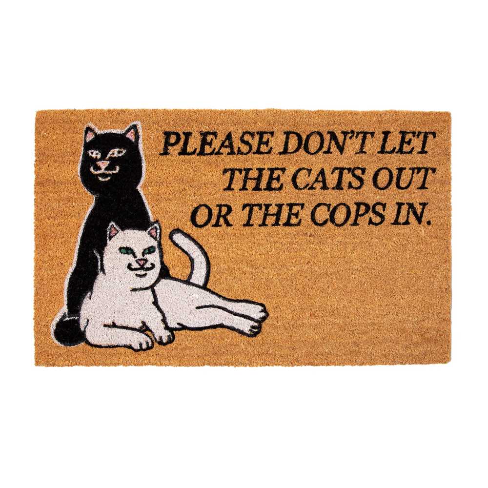 RIPNDIP DON'T LET THE COPS IN RUG