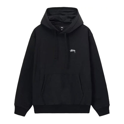 Stock Logo Hood Black