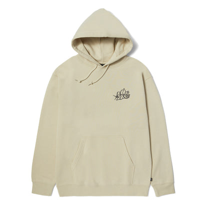 HUF GLOW HOODIE CREAM