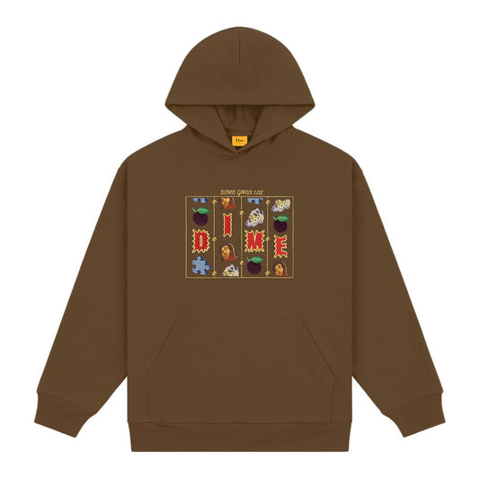 DIME VLT HOODIE BROWN