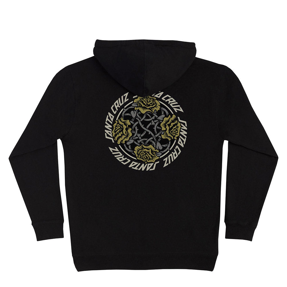 INDEPENDENT DRESSEN ROSE HOODIE BLACK