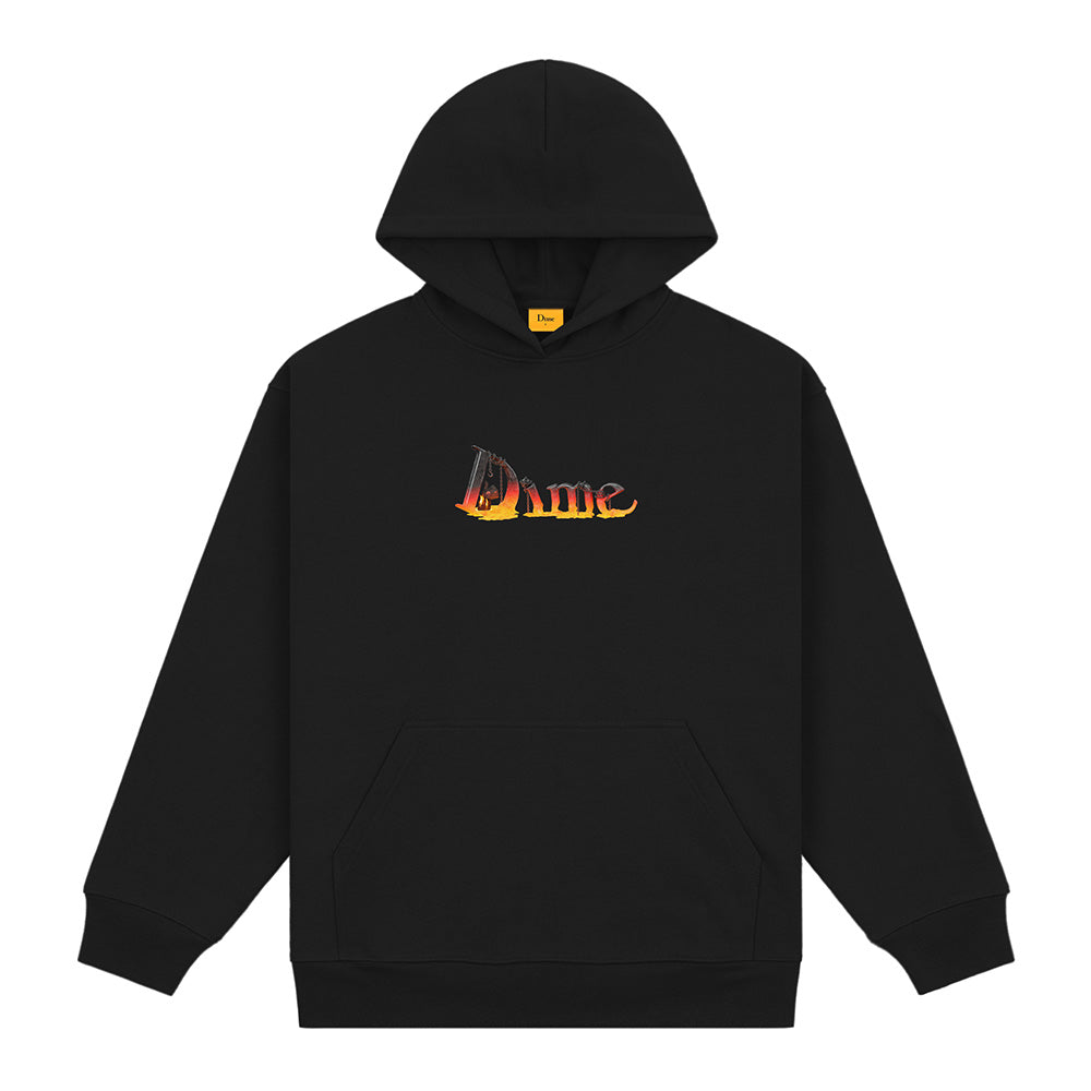 DIME CLASSIC SKYNET HOODIE BLACK