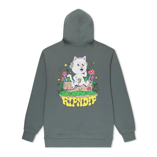 RIPNDIP SHROOM SONG HOODIE GREY