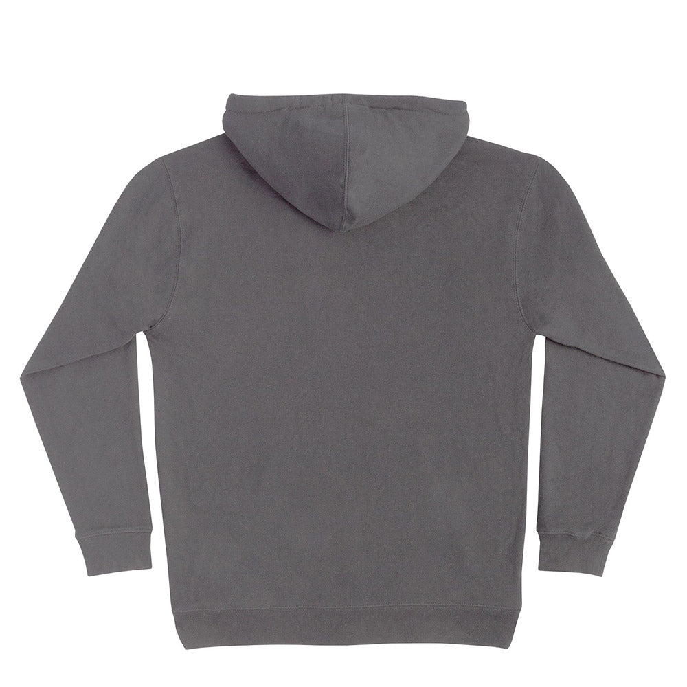 INDEPENDENT SKULL SPAN HOODIE GREY