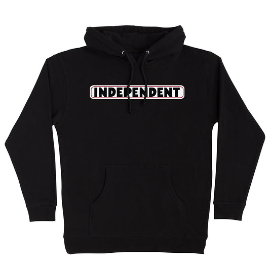 INDEPENDENT BAR LOGO PO HOODIE BLACK